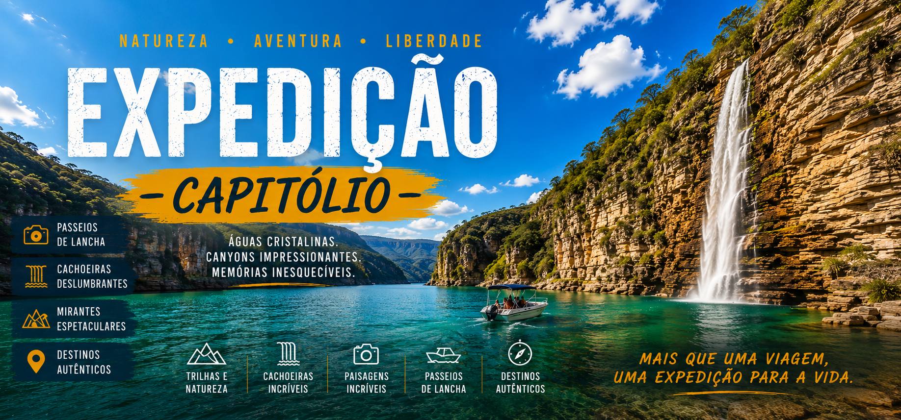 Pôster da Expedição Canyons de Capitólio