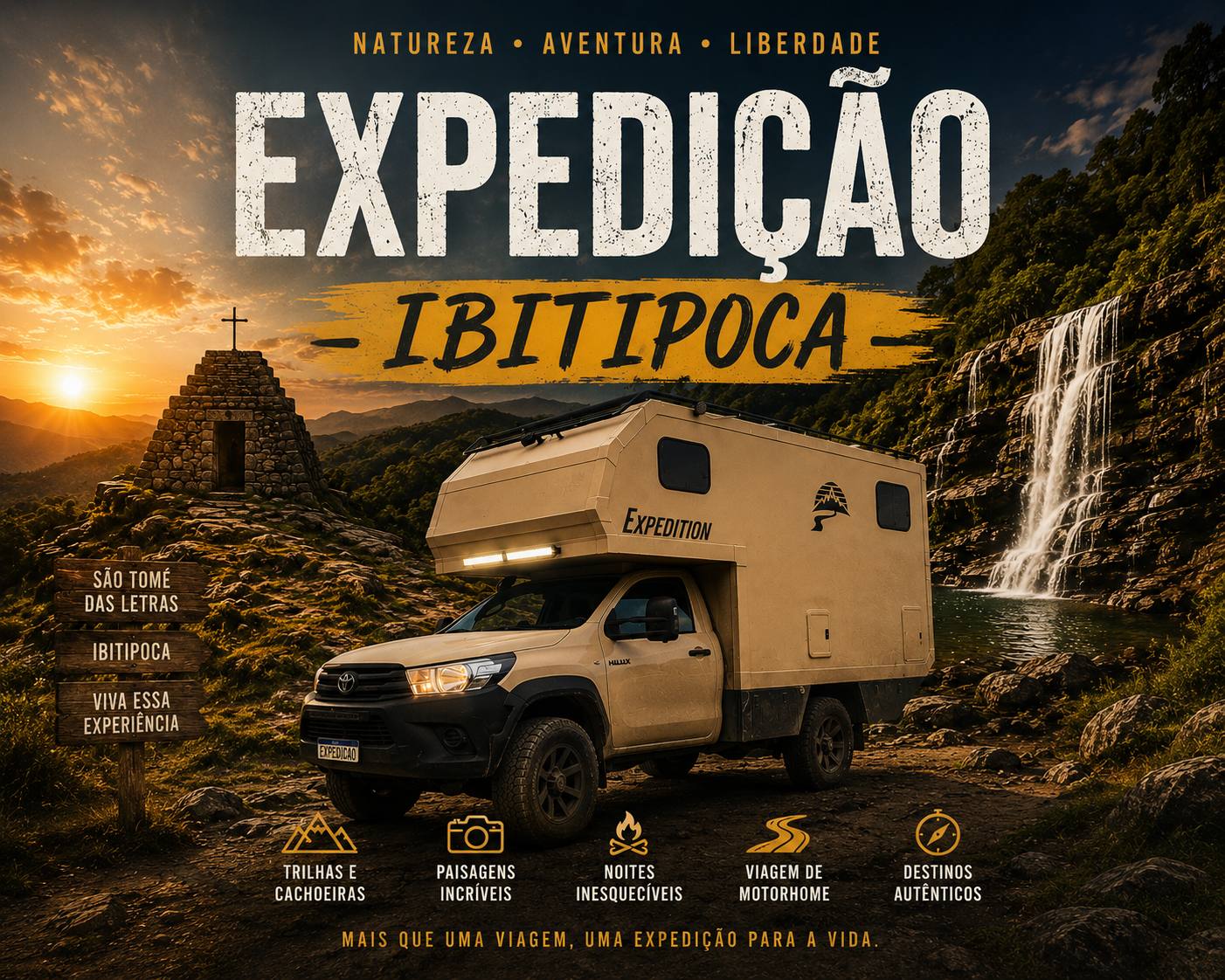 Pôster da Expedição Ibitipoca