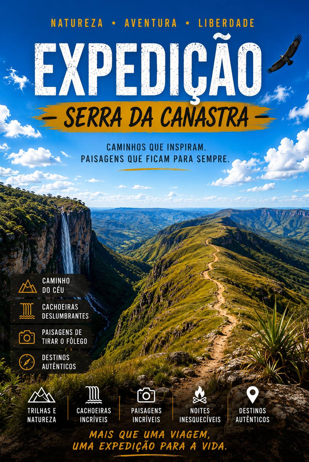 Pôster da Expedição Serra da Canastra
